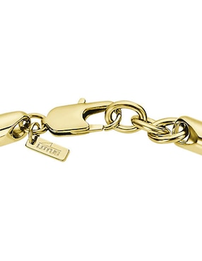 Pulsera Lotus Style Men In Black con acabado brillante