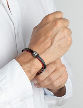 Pulsera Lotus Style Urban Man con acabado brillante