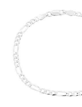 Pulsera Boscaini de plata P 925 Italiana con acabado baño rodio