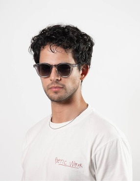 Lentes de sol Montica Lilac Gradient para hombre
