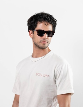 Lentes de sol Montica Retro Noir para hombre