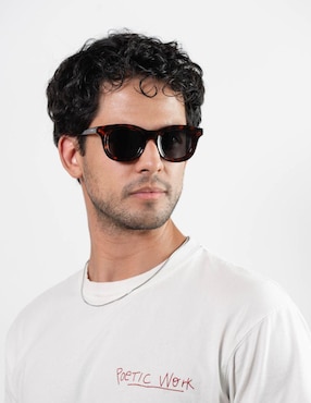 Lentes de sol Montica Retro Noir para hombre