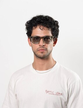 Lentes de sol Montica Translucent Glassy para hombre