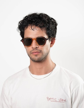 Lentes de sol Montica Retro Hex para hombre