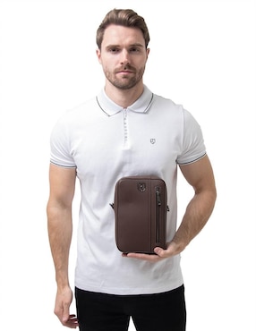 Bolsa crossbody Boroni para hombre
