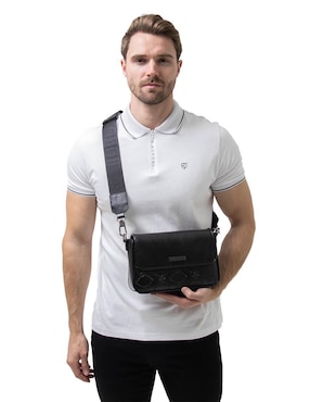 Bolsa crossbody Boroni para hombre
