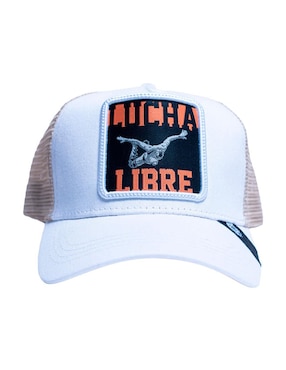 Gorra Con Visera Curva Pook Frase Lucha Libre Adulto