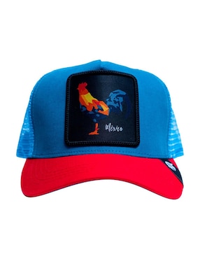 Gorra Con Visera Curva Pook Iconos Gallo Adultos