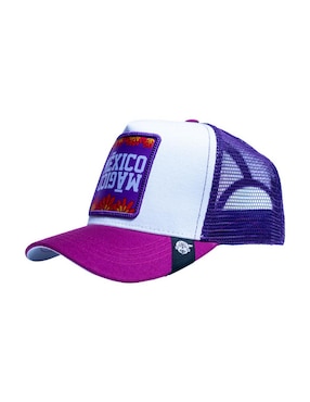 Gorra con visera curva casual Pook Frase