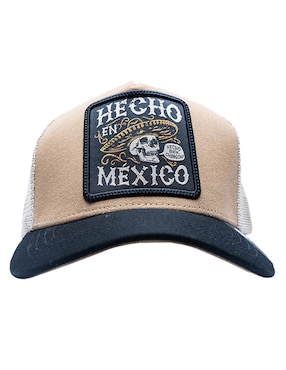 Gorra Con Visera Curva Pook Frase Calaca Mariachi Unisex