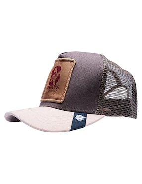 Gorra con visera curva béisbol Pook Frase