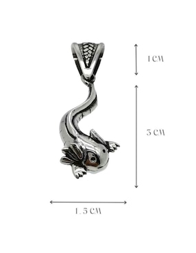 Dije de animal Vadalú Plata animales ajolote de plata P 925
