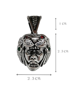 Dije Vadalú Plata guerrero de plata P 925
