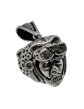 Dije Vadalú Plata guerrero de plata P 925
