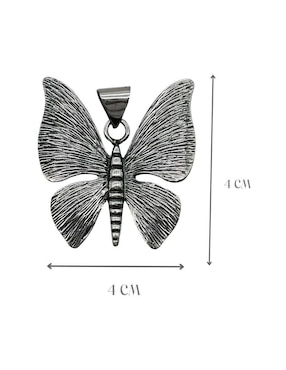 Dije de mariposa Vadalú Plata animales de plata P 925