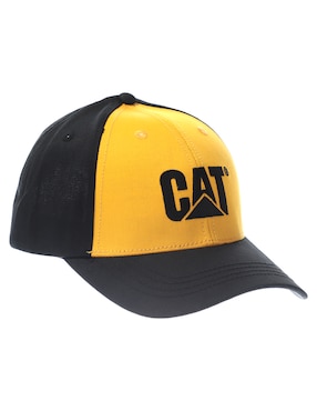 Gorra Visera Curva Velcro Caterpillar Para Hombre