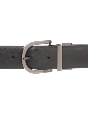 Cinturón Hickok de piel para hombre