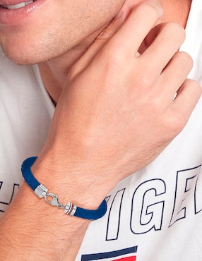 Pulsera Tommy Hilfiger con acabado brillante