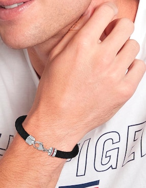 Pulsera Tommy Hilfiger con acabado brillante