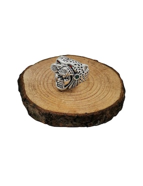 Anillo de guerrero jaguar Vadalú Plata Guerreo Jaguar P 925 de plata pulido