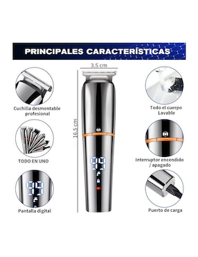 Rasuradora de vello facial y nasal Wünd