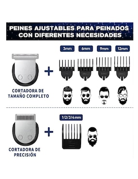 Rasuradora de vello facial y nasal Wünd