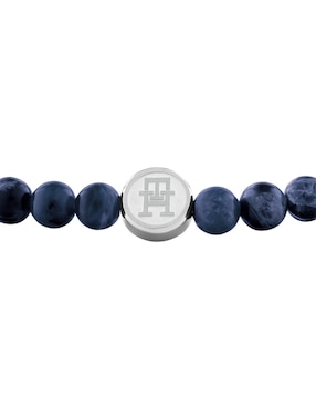 Brazalete Tommy Hilfiger Th85-Men Beads con acabado pulido