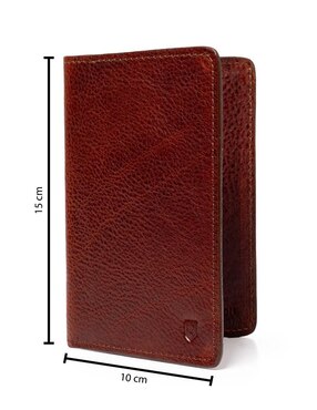 Porta pasaporte Hamilton Footwear 203 de piel