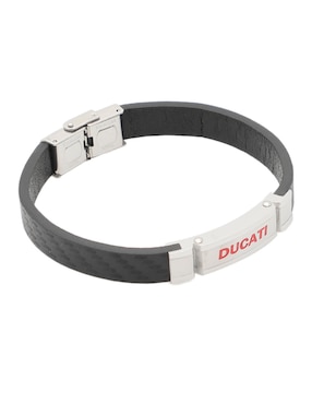 Pulsera Ducati De Acero Con Acabado Mate