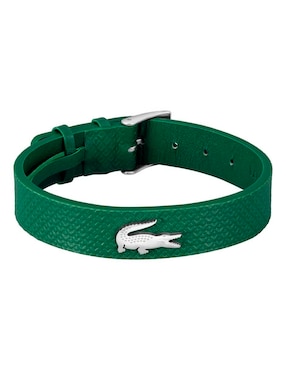 Brazalete Lacoste Con Acabado Mate