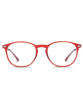 Lentes De Lectura Nooz Optics Alba Red Ovalado Unisex