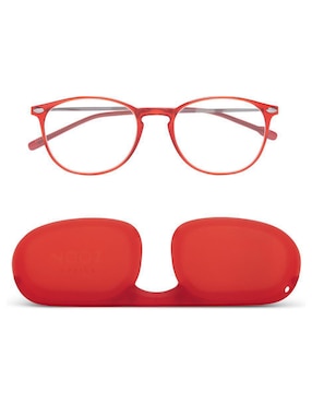 Lentes de lectura Nooz Optics Alba Red unisex