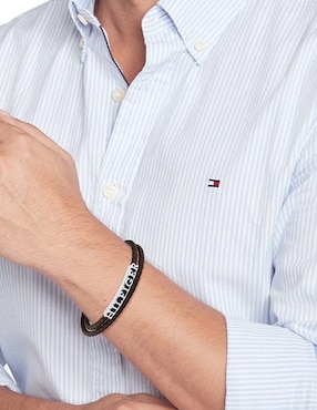 Brazalete Tommy Hilfiger Bryan con acabado mate