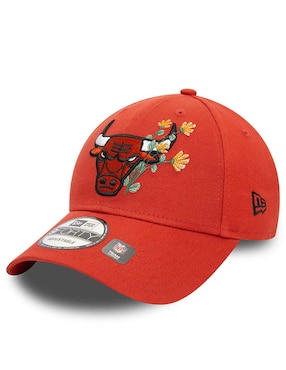 Gorra Visera Curva Correa Ajustable New Era Flower Icon Chicago Bulls Adulto