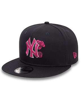 Gorra Visera Plana Correa Ajustable New Era Flower Icon MLB New York Yankees Adulto