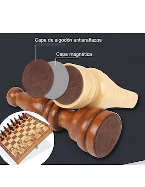 Ajedrez de madera Wünd