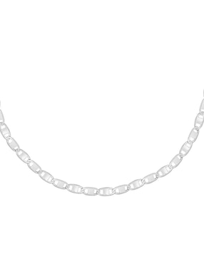 Collar De Eslabones Horoz De Plata P 925