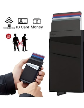 Tarjetero Elego CardGuard para hombre