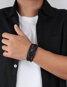 Pulsera Chulada Black con acabado pulido