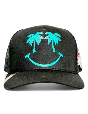 Gorra con visera curva casual Vago Style Happy Place