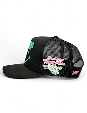 Gorra con visera curva casual Vago Style Happy Place