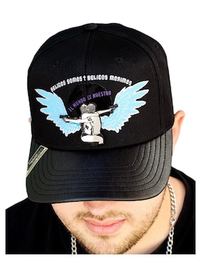 Gorra con visera curva casual Vago Style El Azul