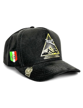 Gorra Con Visera Curva Snapback Vago Style Triángulo Dorado Para Adulto