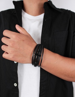 Pulsera Chulada Black con acabado pulido