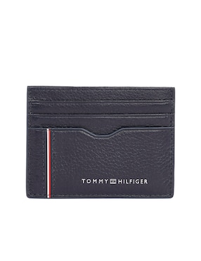 Tarjetero Tommy Hilfiger De Piel TH Corp Para Hombre