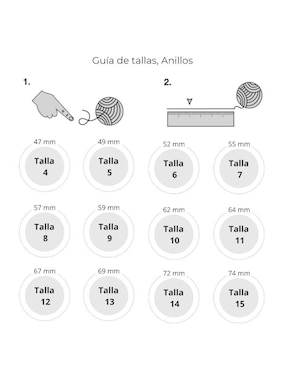 Anillo geométrico Chulada Black brillante