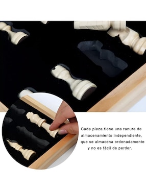 Ajedrez de madera Wünd