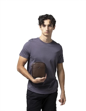 Bolsa crossbody Boroni para hombre