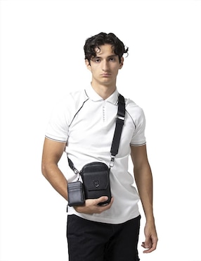 Bolsa crossbody Boroni para hombre