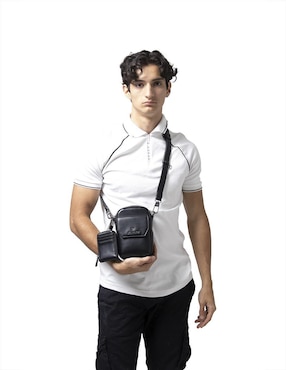 Bolsa crossbody Boroni para hombre